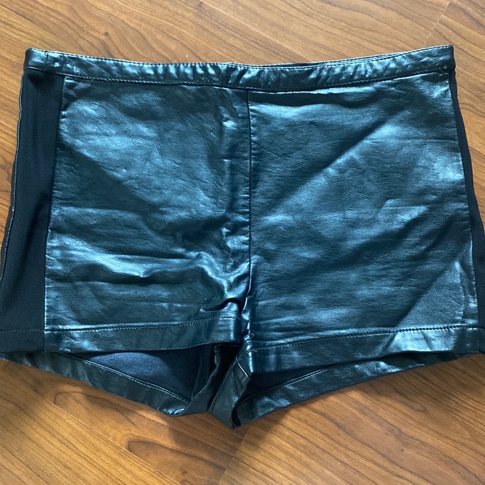 Forever 21 Leather Hot shorts